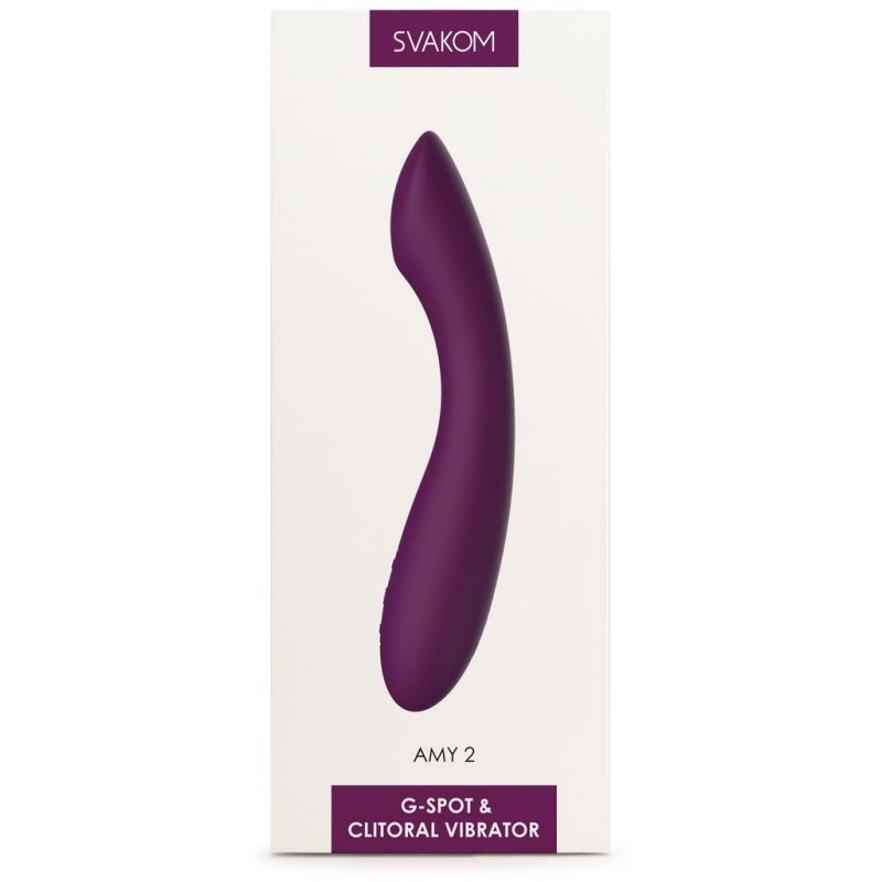 Amy фиолетовый вибростимулятор Svakom QW-SUV-02-Violet - фото 5