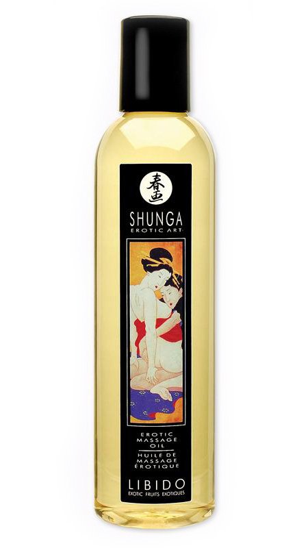 Shunga Erotic Art Эротическое массажное масло Libido (Exotic Fruit) - 250 мл