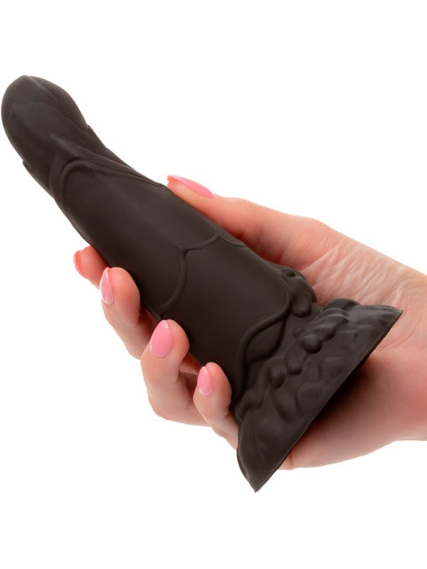Необычный фаллоимитатор California Exotic Novelties Monster Dong The Vampire, с присоской, 16 см, жидкий силикон