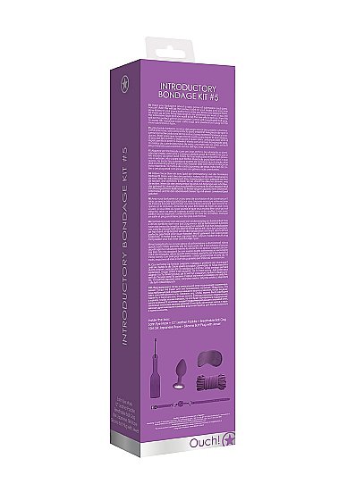 Набор для бандажа Introductory Bondage Kit #5 фиолетовый