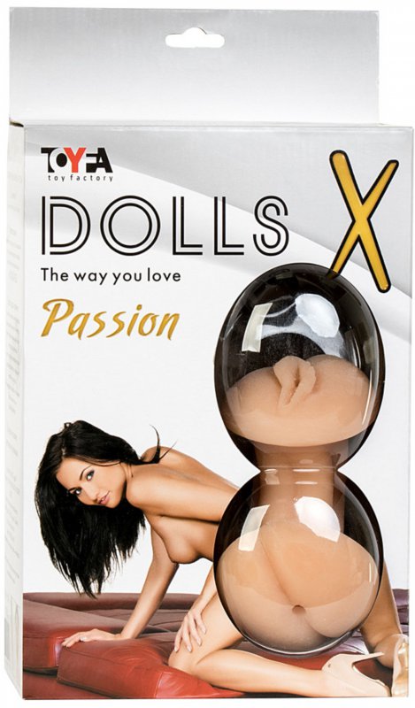 Toyfa Надувная секс-кукла TOYFA Dolls-X Violet с реалистичной вставкой - телесный