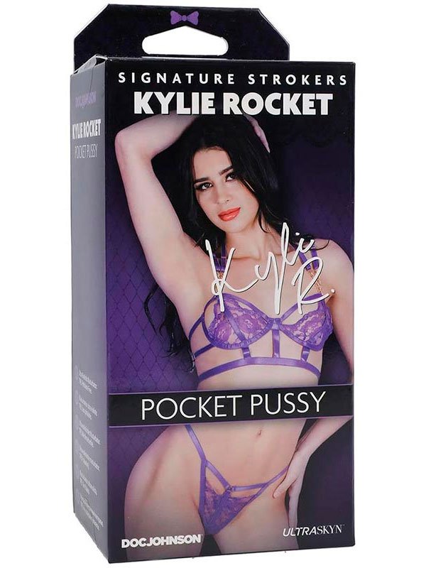 Реалистичный мастурбатор Doc Johnson Signature Strokers Kylie Rocket, ТПЕ, 14 см