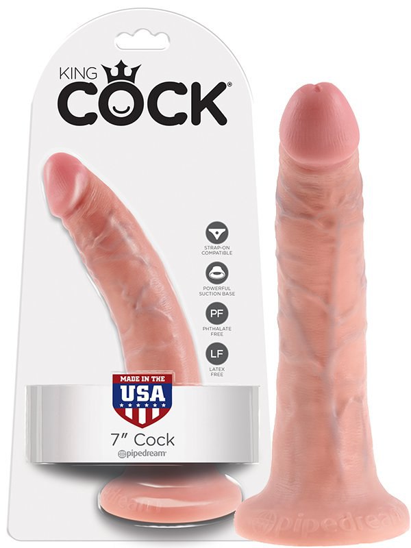 Реалистичный фаллоимитатор King Cock 7