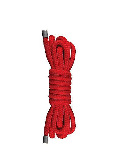 Shots Toys Веревка Japanese Mini Rope Ouch! 1,5 метра (красный)
