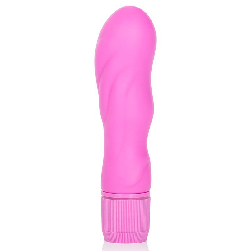 Вибромассажер First Time Silicone Wave рельефный – розовый California Exotic Novelties SE-0004-74-2 - фото 4