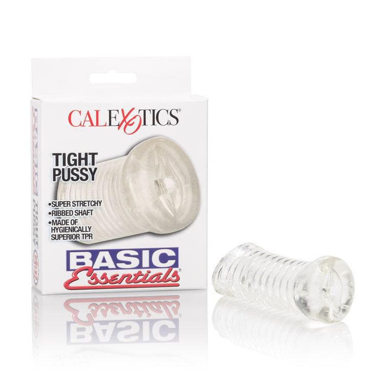 Мастурбатор вагина Basic Essentials Tight Pussy – прозрачный