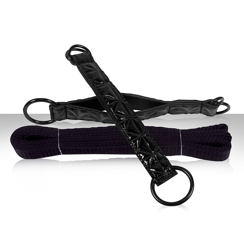 Фиксаторы для кровати Sinful Bed Restraint Strap – черные NS Novelties NSN-1228-13, цвет черный - фото 2