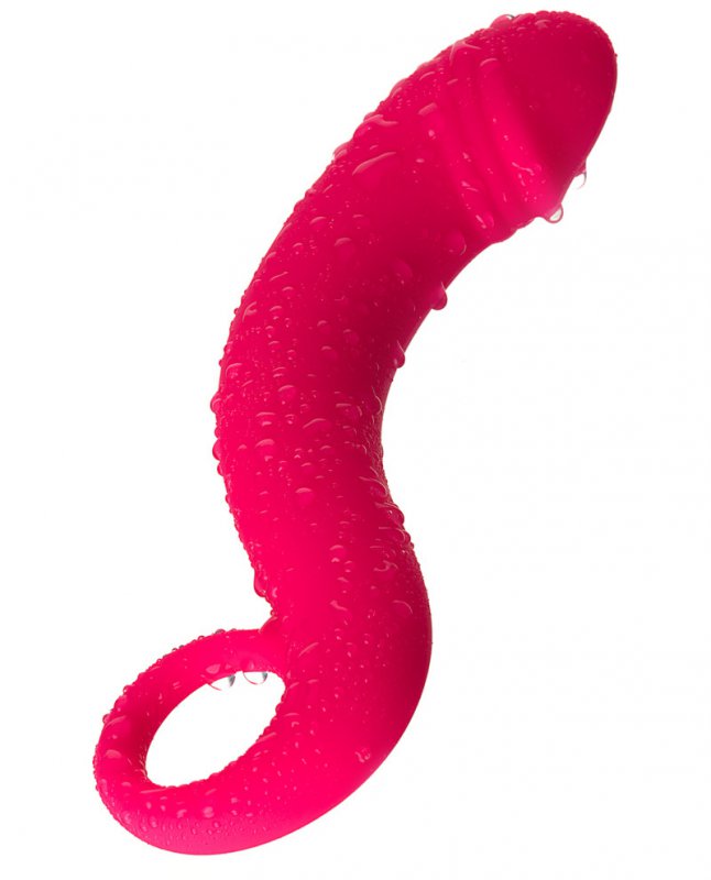 Анальный стимулятор TOYFA POPO Pleasure с имитацией головки пениса – розовый