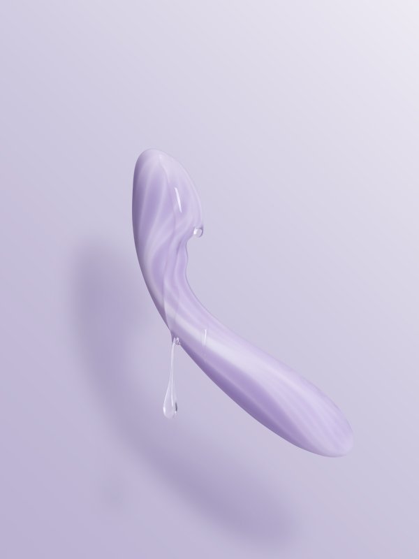 Умный вибромассажёр SVAKOM Margot, 5 режимов, нагрев, два мотора, лавандовый