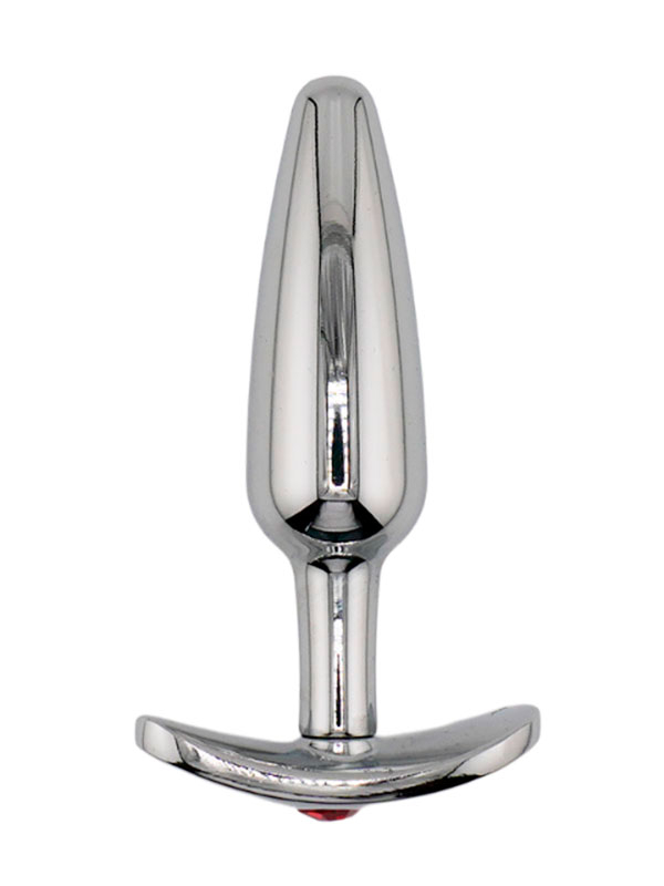 Алюминиевая анальная пробка для ношения Small