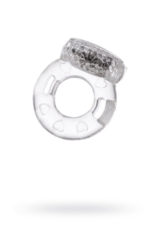 Универсальное виброкольцо TOYFA Love Ring - прозрачный