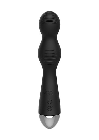 Вибратор с электростимуляцией E-Stim G/P-Spot Vibrator Shots toys ELC002BLK, цвет черный - фото 2