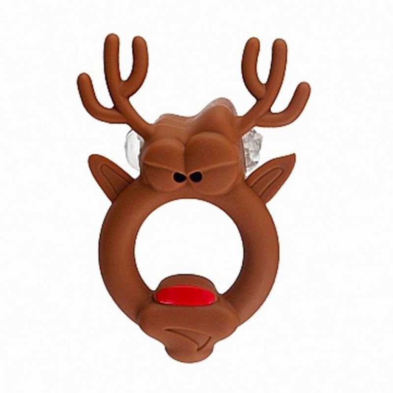 Shots Toys Эрекционное кольцо The Red Nosed Reindeer
