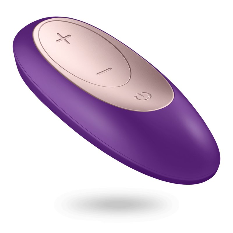 Многофункциональный вибратор для пар Satisfyer Partner Plus Remote - фиолетовый