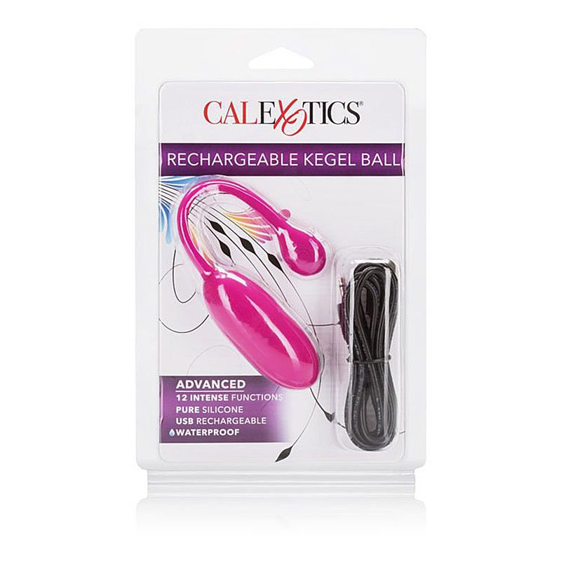 Перезаряжаемое вибро-яйцо Rechargeable Kegel Ball Starter - розовый California Exotic Novelties SE-1328-10-2 - фото 2