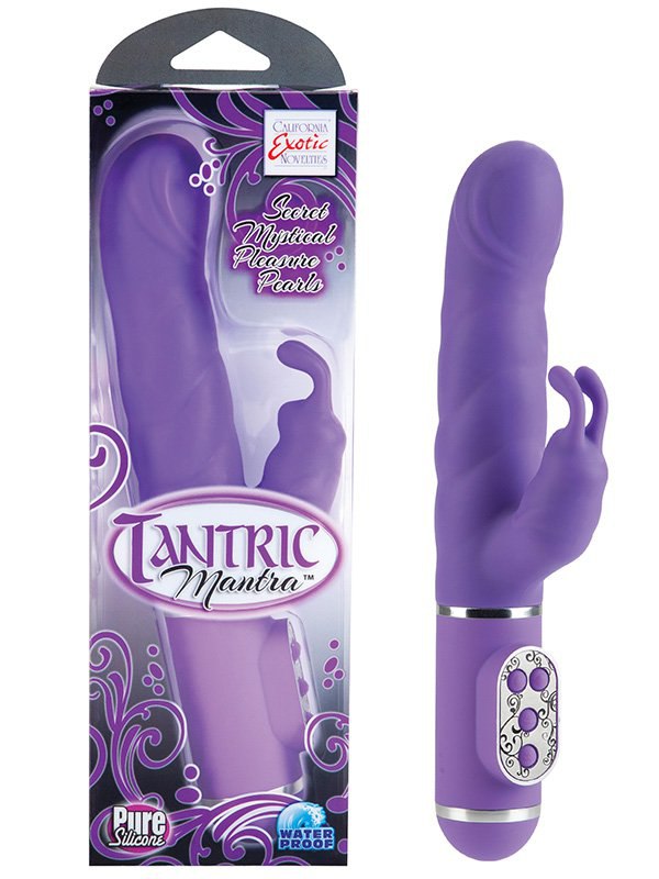 Вибромассажер Tantric Mantra со стимуляцией клитора – фиолетовый California Exotic Novelties SE-4545-20-3 - фото 1