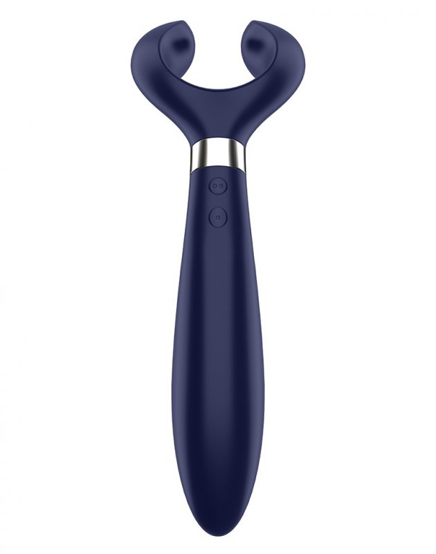 Перезаряжаемый вибромассажерSatisfyer Partner Multifun 3 East version (Blue)