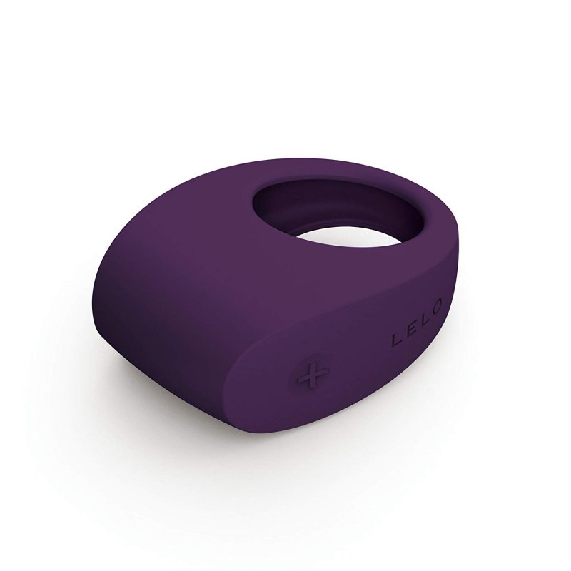 Эрекционное кольцо с вибрацией Lelo Tor 2 - пурпурный