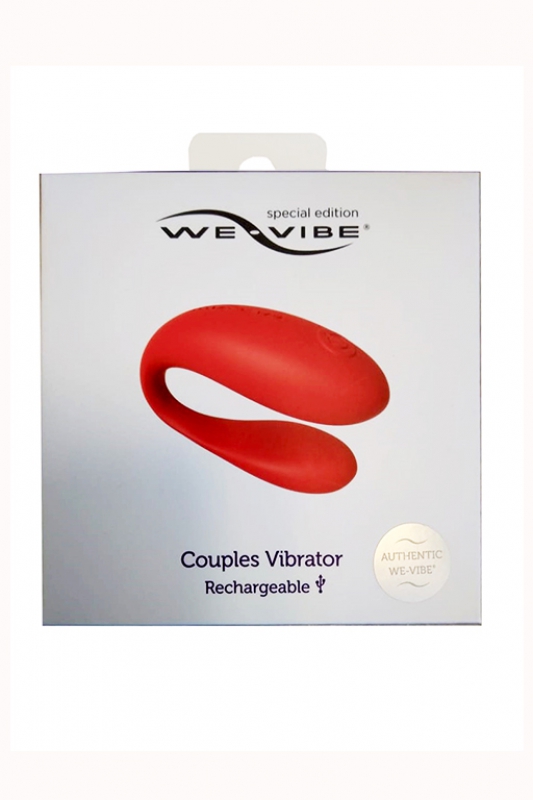 Вибратор для пар We-Vibe Special Edition Rechargeable - красный