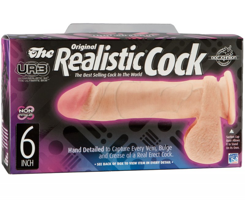 Фаллоимитатор Realistic Cock - 6