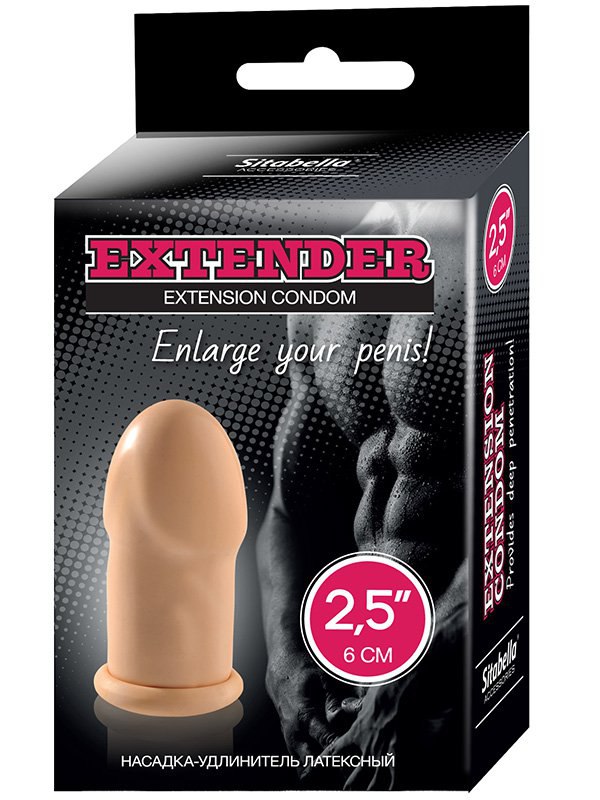 Насадка-удлинитель Sitabella Extender Extension Condom 2,5