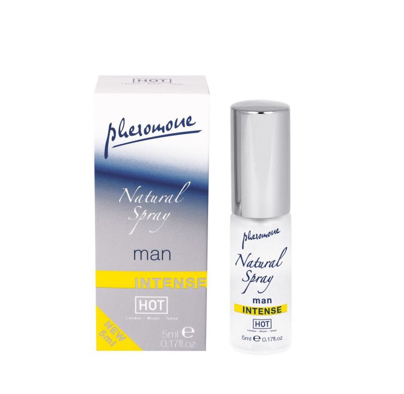 Мужские духи с феромонами Natural Spray Intense - 5мл