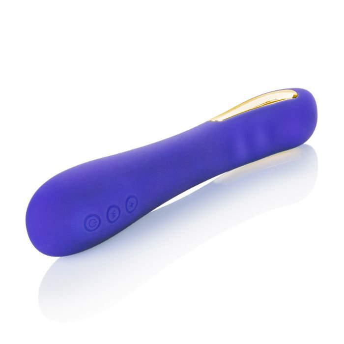 Изысканный вибратор с электростимуляцией Calexotics Impulse™ Intimate E-Stimulator Petite Wand - фиолетовый