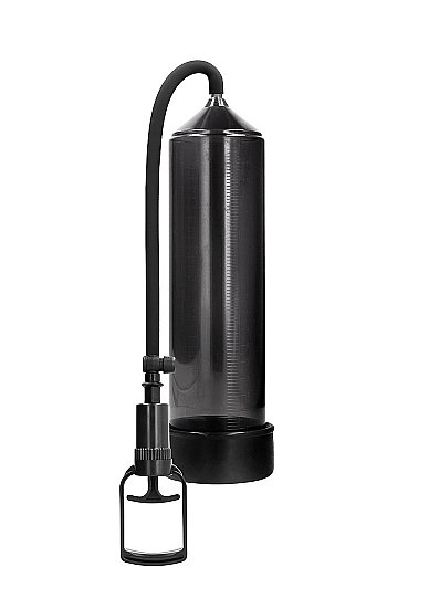 Shots Toys Ручная вакуумная помпа для мужчин с насосом в виде поршня Comfort Beginner Pump черная