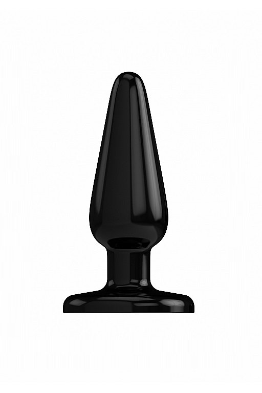 Анальная пробка Basic- 4 Inch черная