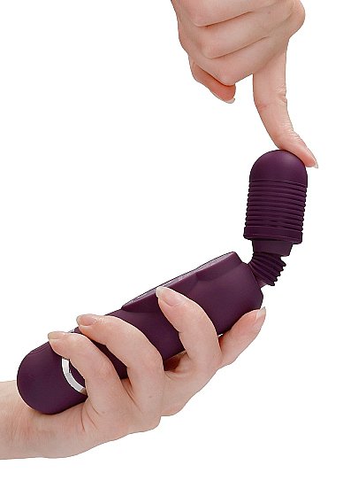 Универсальный массажер Silicone Massage Wand - фиолетовый