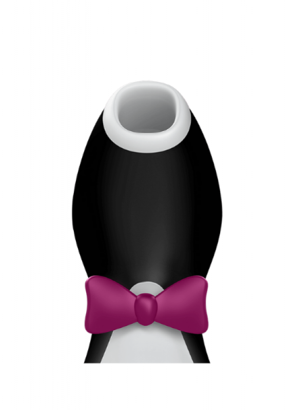 Бесконтактный стимулятор клитора Satisfyer Pro Penguin Next Generation перезаряжаемый – черный с белым