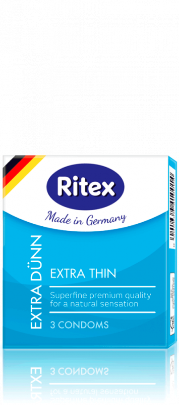 Презервативы Ritex Extra Thin 3 (ультра тонкие)