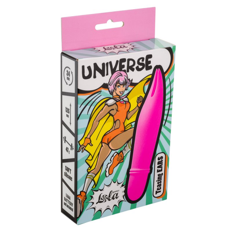 LOLA GAMES Мини-вибратор Universe Teasing Ears pink 9503-03lola