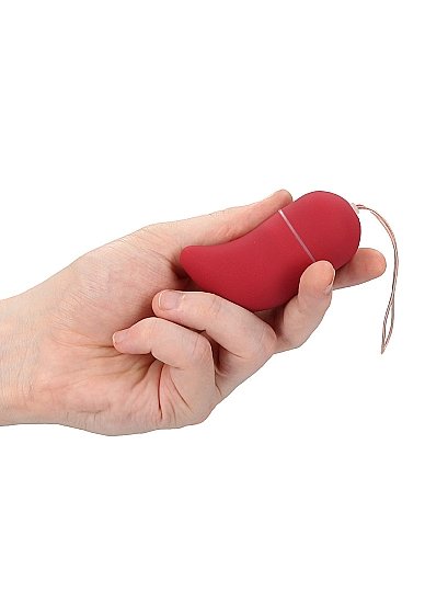 Виброяйцо для стимуляции точки G с пультом управления Medium Wireless Vibrating G-Spot Egg (Красный)
