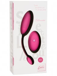 Вибро-яйцо с подогревом Silhouette S4 беспроводное – розовый