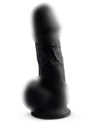 Реалистичный фаллоимитатор SILEXD Model 4, 21,5 см, силикон, черный