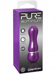 Вибромассажер Pure Aluminium Small Purple – фиолетовый