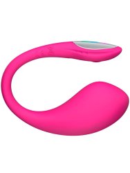 Интерактивное виброяйцо Lovense Lush 4, программируемое управление со смартфона, с LED-подсветкой, силикон