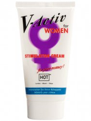 Стимулирующий крем Hot V-Activ для женщин - 50 мл