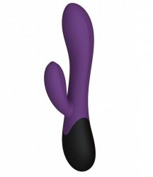 Нагреваемый вибратор с клиторальным отростком Perseus, цвет фиолетовый
