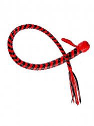 Плеть однохвостая Sitabella Змея – черно-красный