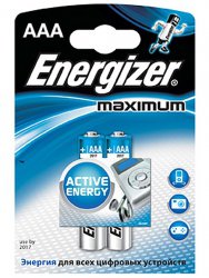 Литиевые батарейки Energizer AAA Maximum - 2 шт.