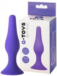 Анальная втулка TOYFA A-Toys 11,3 см – фиолетовый