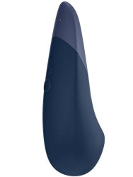 Стимулятор клитора Womanizer Vibe, 10 скоростей, технология UltraWave Vibration, темно-синий