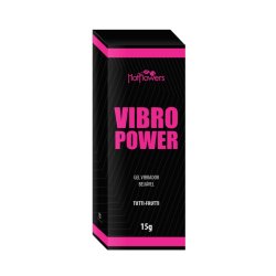 Жидкий вибратор VIBRO POWER со вкусом тутти-фрутти для оральных ласк