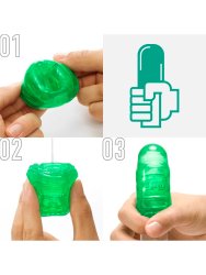 Нереалистичный мастурбатор Tenga Uni Diamond, 5,8 см, ТПЭ, прозрачный