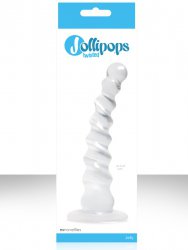 Анальный стимулятор Jollipops Twisted – прозрачный