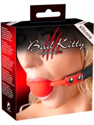 Элегантный кляп Orion Knebel, с фиксацией на голове, 58 см, полиуретан, красный