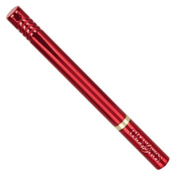 Ультратонкий вибратор Hidden Pleasures (Красный): 10.75 см, 10 режимов вибрации, АБС/металл