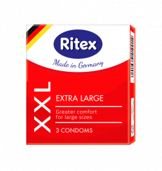 Презервативы Ritex XXL 3 (увеличенного размера)